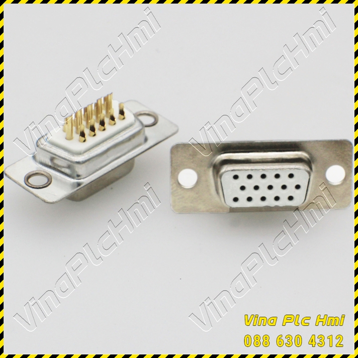 Đầu hàn DB15 mạ vàng - Loại cái - Ảnh 2