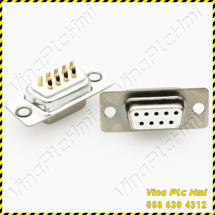 Đầu hàn DB9 mạ vàng - Loại cái - Ảnh 2